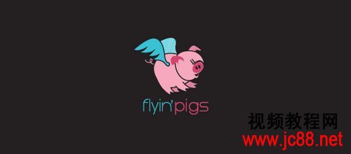flyin'pigs logo